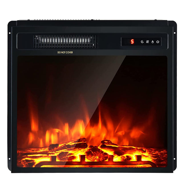Dreamade 18'' Electric Fireplace, Fireplace Inserts Electric Heater