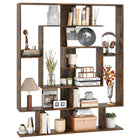 Dreamade 7-Tier Geometric Bookshelf