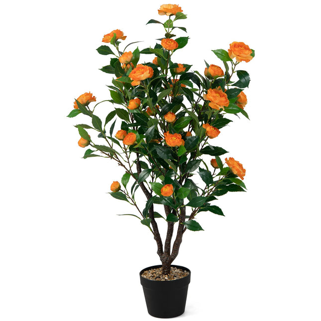 40" Artificial Camellia Tree - Dreamade