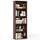 Dreamade 5-Tier Bookshelf Freestanding Tall Bookcase with 5 Open Compartments