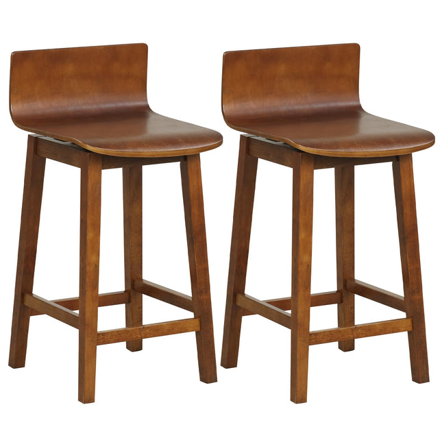 Dreamade 24.5" Swivel Bar Stools Set of 2/4