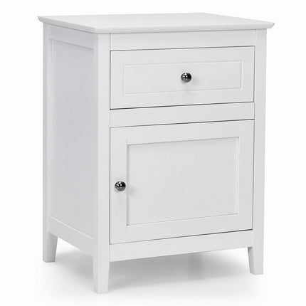 Wooden End Table W/Shelf - Dreamade