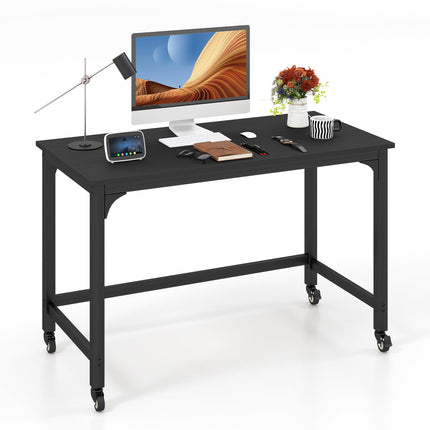 Dreamade 48" Rolling Computer Desk
