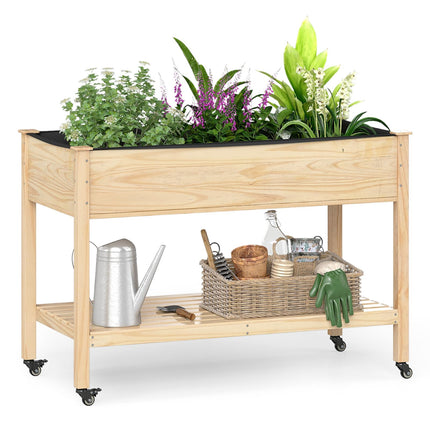 Dreamade 47”x23”x33” Wood Planter Box
