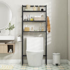 Dreamade Over The Toilet Storage Shelf - 3-Tier Freestanding Above Toilet Rack
