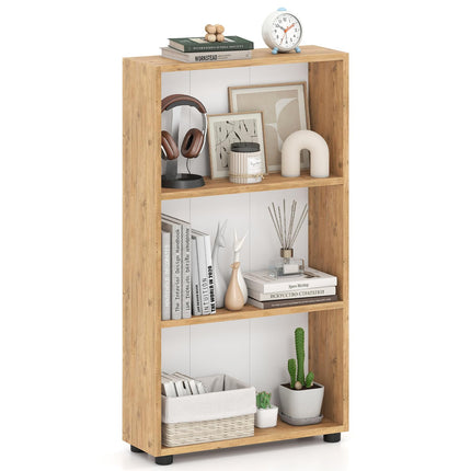 Dreamade 3-Tier Bookcase with Anti-Tipping Kit for Living Room