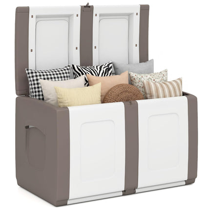 Dreamade 27/53/80 Gallon Patio Container with Lockable Lid