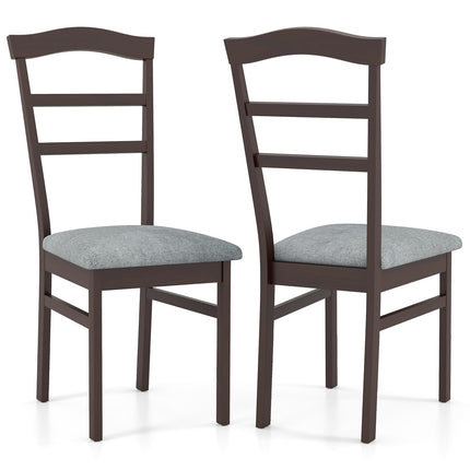 Dreamade Wooden Dining Chairs Set for Dining Room Living Room