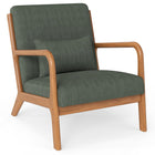 Dreamade Modern Accent Chair Corduroy Upholstered Lounge Chair