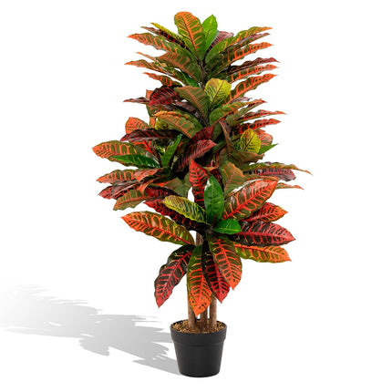 Dreamade Artificial Croton Palm Tree