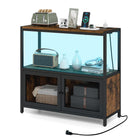 Dreamade Wine Cabinet with LED Lights for Kitchen Living Room