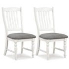 Dreamade Wood Dining Chairs Set of 2/4 Farmhouse Kitchen Chairs with Solid Wood Frame, Max Load 355 Lbs