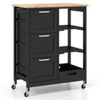 Dreamade Kitchen Island Cart on Wheels