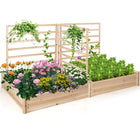 Dreamade Raised Garden Bed with Trellis