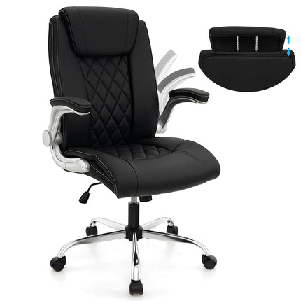 Dreamade Executive Office Chair, Ergonomic PU Leather Desk Chair