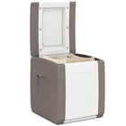 Dreamade 27/53/80 Gallon Patio Container with Lockable Lid