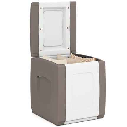 Dreamade 27/53/80 Gallon Patio Container with Lockable Lid