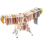 Dreamade 72.5 Inches Clothes Drying Rack with Height Adjustable Wings