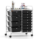 Dreamade 12 Drawer Rolling Cart with Drawers Storage Organizer Cart