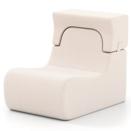 Dreamade Floor Chair for Adults, Lazy Sofa with Detachable Headrest