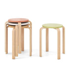 Dreamade Bentwood Stackable Stools Set of 4, 18