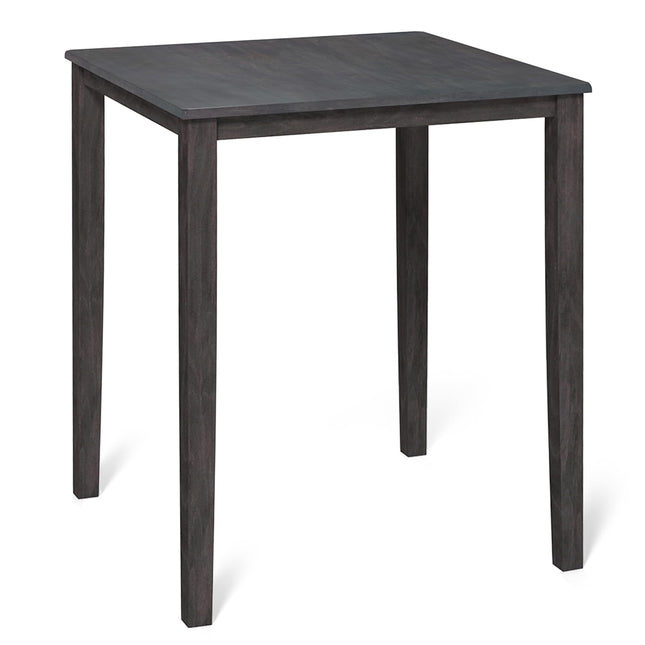 Dreamade Square Dining Table with Solid Wood Frame