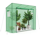 Dreamade Outdoor Portable Mini Greenhouse w/ PE Cover & 4 Ground Stakes & Ropes
