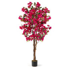 Dreamade 6 FT Bougainvillea Artificial Tree Artificial Plants for Indoor Decor