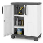 Dreamade Storage Cabinet with 2 Doors and Adjustable Shelves
