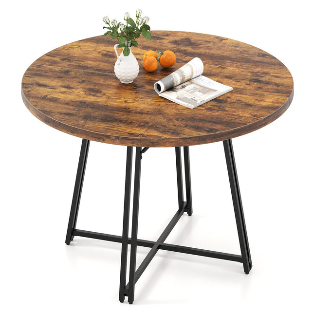 Dreamade 47-inches Round Dining Table for 4-6 People