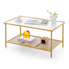 Dreamade 2-Tier Modern Coffee Table