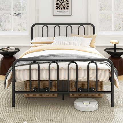 Dreamade Full/Queen/King Size Bed Frame with Headboard