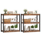 2 / Rustic Brown & Black