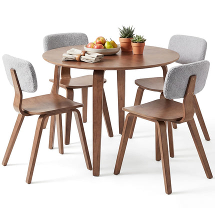 Dreamade 37.5" Round Dining Table Set for 2/4