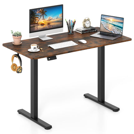 Dreamade Electric Standing Desk 48" x 24" Height Adjustable Sit Stand Computer Workstation