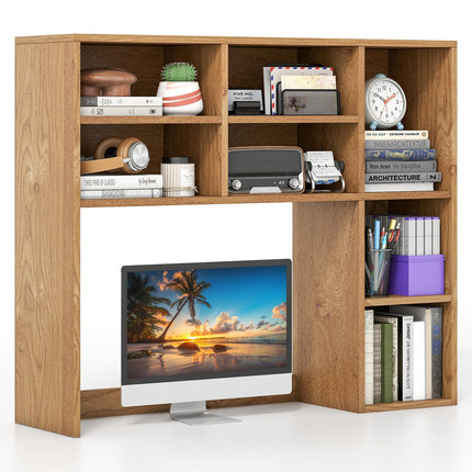 Dreamade Wooden Desktop Storage Organizer for Dorm College Office