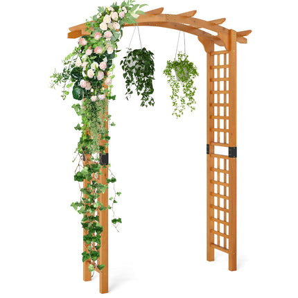 Dreamade Wooden Wedding Arch for Ceremony Party