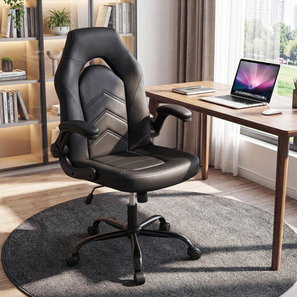 Dreamade Ergonomic Computer Desk Chair with Flip-up Arms