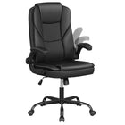 Dreamade Leather Ergonomic Computer Desk Chair with Rocking Function & Adjustable Height