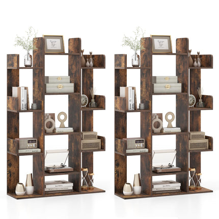 Dreamade 7-Cube Tree Bookshelf