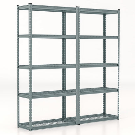 Dreamade 5-Tier Storage Shelves, 35.5" x 15.5" x 72" Utility Rack Shelf