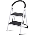 Dreamade2 Step Ladder Folding Step Stool Platform Home Kitchen Tool Multiuse Stepladder