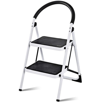 Dreamade2 Step Ladder Folding Step Stool Platform Home Kitchen Tool Multiuse Stepladder