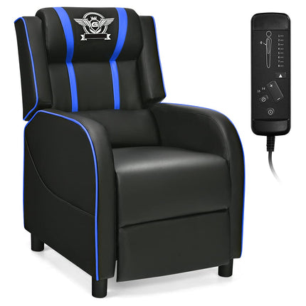 Gaming Recliner Chair, Racing Style Single Recliner Sofa - Dreamade