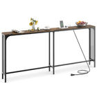 Dreamade 71” Console Table with Power Outlet