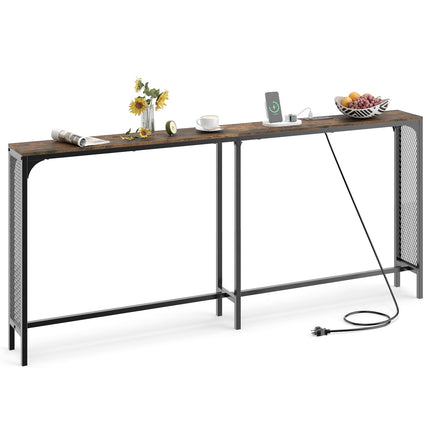 Dreamade 71” Console Table with Power Outlet