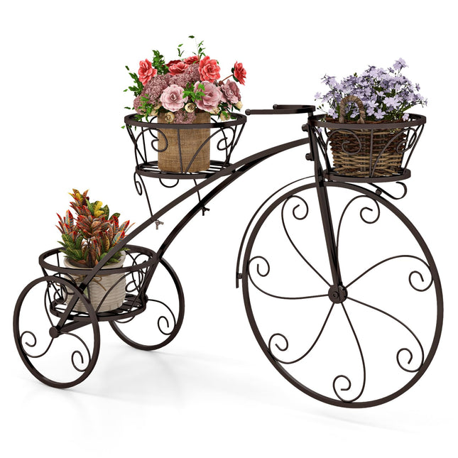 Dreamade Metal Bicycle Planter