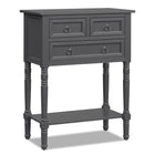 Dreamade Console Table with Drawers
