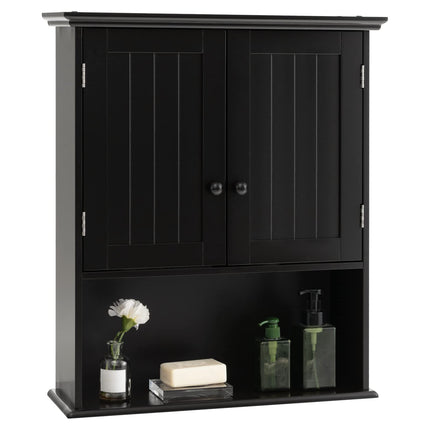 Dreamade Bathroom Wall Mounted Cabinet - Storage Cabinet w/Adjustable Shelf