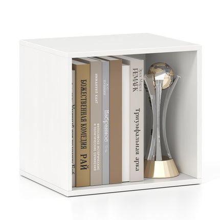 Dreamade White Cubby Bookcase